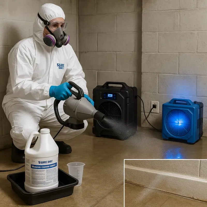 Sanitization and Odor Removal process in New Century KS, KS
