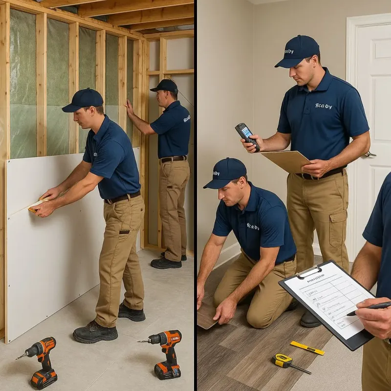Repairs and Reconstruction process in New Century KS, KS